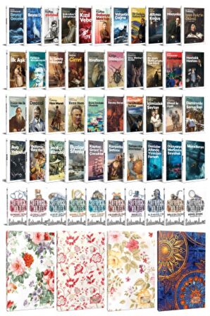 51 Dünya Klasiği Ve Çiçekli Planlama Defteri
Seti -1