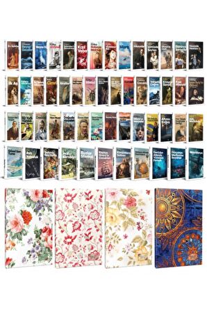 54 Dünya Klasiği Ve Çiçekli Planlama Defteri
Seti -1