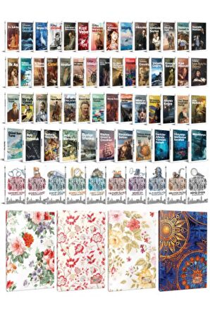 74 Dünya Klasiği Ve Çiçekli Planlama Defteri
Seti -1