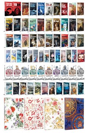 75 Dünya Klasiği Ve Çiçekli Planlama Defteri
Seti -1