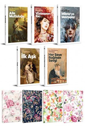 5 Dünya Klasiği Ve Çiçekli Planlama Defteri
Seti -2
