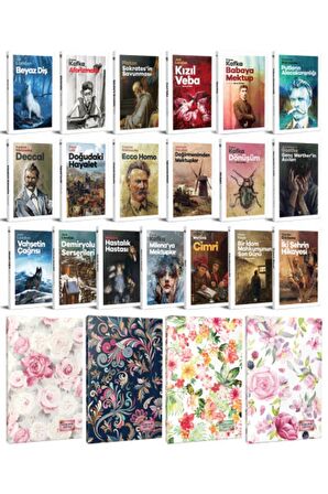 19 Dünya Klasiği Ve Çiçekli Planlama Defteri
Seti -2