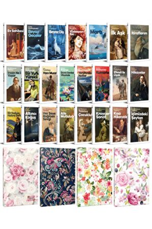 23 Dünya Klasiği Ve Çiçekli Planlama Defteri
Seti -2