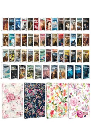 53 Dünya Klasiği Ve Çiçekli Planlama Defteri
seti -2