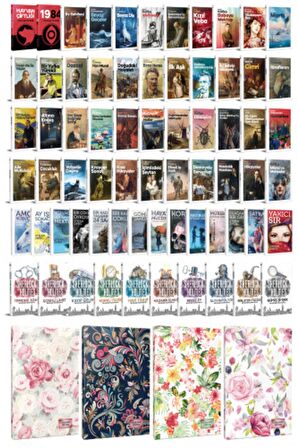 78 Dünya Klasiği Ve Çiçekli Planlama Defteri
Seti -2