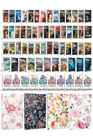 74 Dünya Klasiği Ve Çiçekli Planlama Defteri
Seti -2