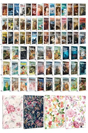 82 Dünya Klasiği Ve Çiçekli Planlama Defteri
Seti -2