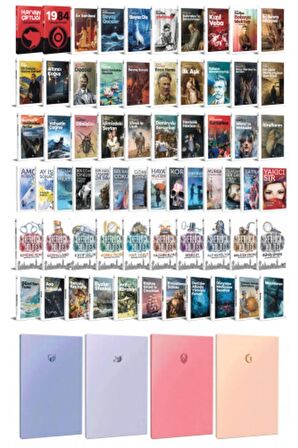75 Dünya Klasiği Ve Pastel Çizgisiz Defter Seti
-1