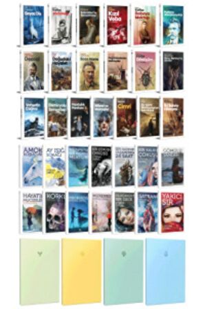 33 Dünya Klasiği Ve Pastel Çizgisiz Defter Seti
-2
