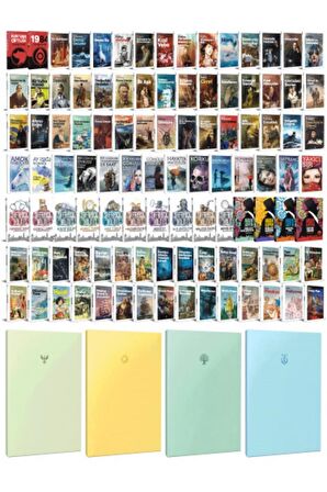 103 Dünya Klasiği Ve Pastel Çizgisiz Defter
Seti -2