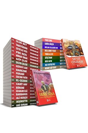 Tarihimizin Ilk Bilim Adamları Ve Tarihte Iz Bırakanlar Seti 30 Kitap