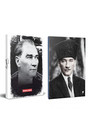 2Li Atatürk 64 Sayfa 13,5X19,5Cm Defter Ve 176
Sayfa Planlama Defteri Seti -1