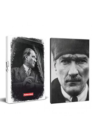 2Li Atatürk 64 Sayfa 13,5X19,5Cm Defter Ve 176
Sayfa Planlama Defteri Seti -6