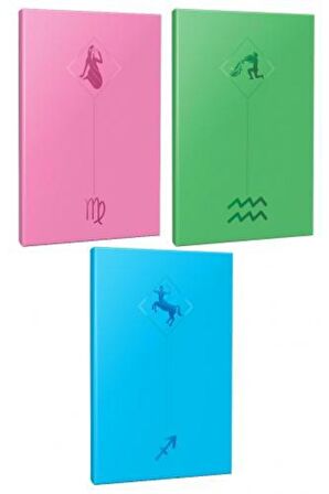 3lü Burç-astroloji Temalı 13,5x19,5cm 64 Sayfa
çizgisiz Defter Seti -4