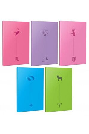 5li Burç-astroloji Temalı 13,5x19,5cm 64 Sayfa
çizgisiz Defter Seti -6