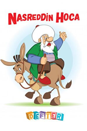 Nasreddin Hoca-2 64 Sayfa 13,5 X19,5cm Defter