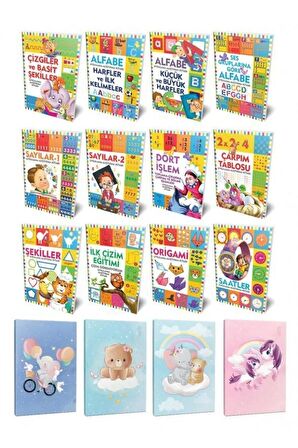 Etkinlik Kitapları 12li Kitap Seti Ve 4 Defter -6