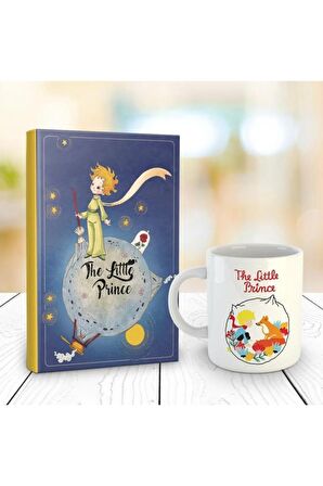 Little Prince 128 Sayfa Çizgili Defter Ve Küçük Prens Kupa Bardak