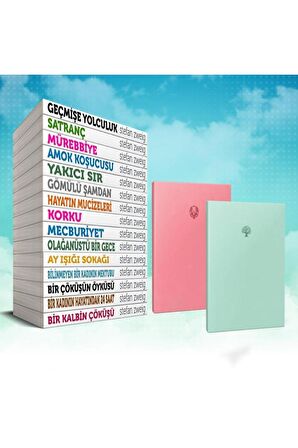 Stefan Zweig 15 Kitap Ve Ikili C?izgisiz Defter