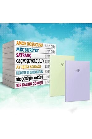 Stefan Zweig 8 Kitap Ve Ikili C?izgisiz Defter