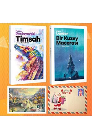 Dünya Klasikleri Ikili Set - Timsah - Bir Kuzey Macerası Ve Kartpostal