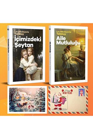 Dünya Klasikleri Ikili Set - Içimizdeki Şeytan - Aile Mutluluğu Ve Kartpostal