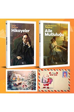 Dünya Klasikleri Ikili Set - Hikayeler - Aile Mutluluğu Ve Kartpostal