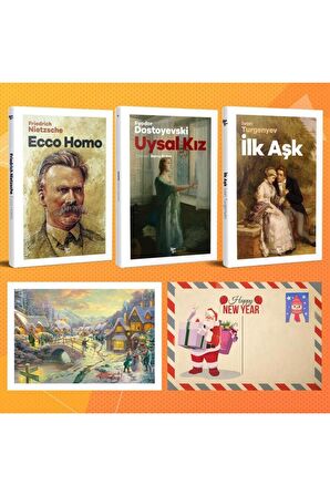 Dünya Klasikleri Üçlü Set - Ecco Homo - Uysal Kız - Ilk Aşk Ve Kartpostal