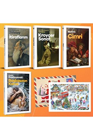 Dünya Klasikleri Dörtlü Set - 8 Ve Kartpostal
