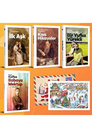 Dünya Klasikleri Dörtlü Set - 9 Ve Kartpostal