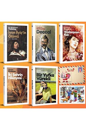 Dünya Klasikleri Beşli Set - 6 Ve Kartpostal