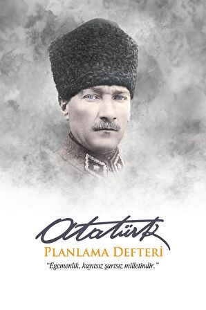 Atatürk Planlama Defteri 128 Sayfa Komutan 13,5x19,5cm