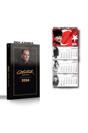2024 Ankara Ajanda & 2024 Gemici Kalpaklı Takvim