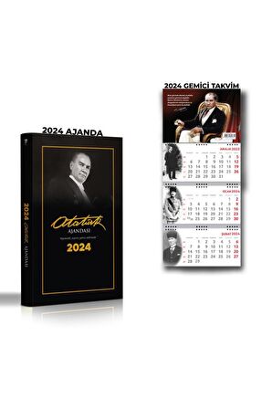 2024 Gazipaşa Ajanda & 2024 Gemici Asil Takvim