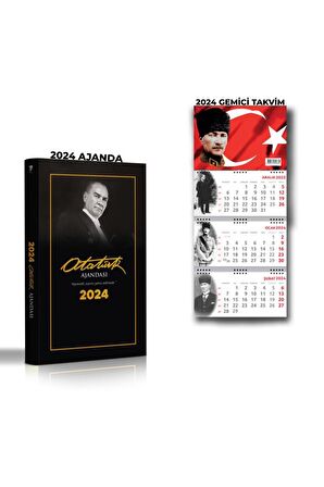 2024 Gazipaşa Ajanda & 2024 Gemici Kalpaklı Takvim