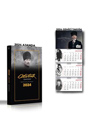 2024 Komutan Ajanda & 2024 Gemici Gazi Takvim