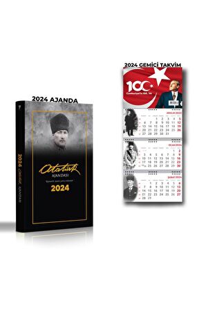 2024 Komutan Ajanda & 2024 Gemici 100.yıl Takvim