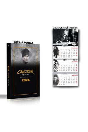 2024 Komutan Ajanda & 2024 Gemici İmza Takvim