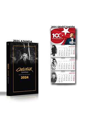 2024 Trablusgarp Ajanda & 2024 Gemici 100.yıl Takvim
