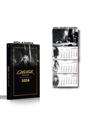 2024 Trablusgarp Ajanda & 2024 Gemici İmza Takvim