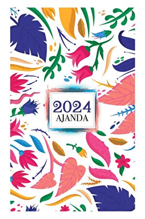 2024 Ajanda Renkli Sonbahar
