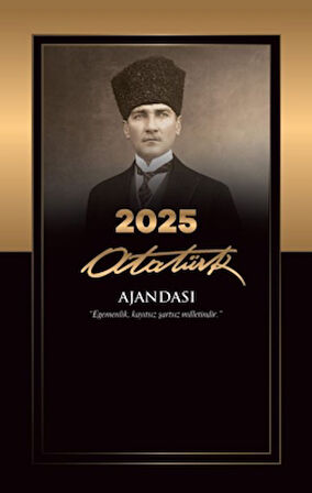 2025 Atatürk Ajandası - Kalpakl