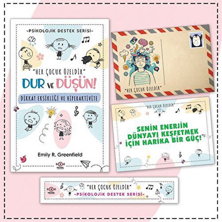 Çocuklarda Dikkat Eksikliği ve Hiperaktivite - Kartpostal ve Ayraç / Emily R. Greenfield