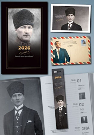 2026 Atatürk Ajandası - Komutan