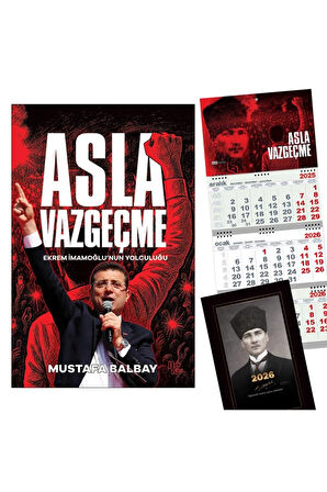 Halk Kitabevi Asla Vazgeçme ve Gemici Duvar Takvimi-AV - Kalpaklı 2026 Ajanda