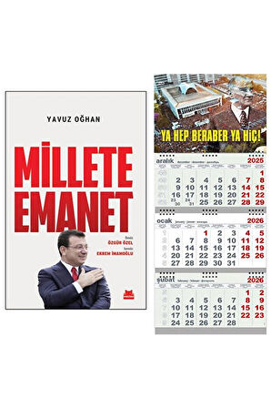 Halk Kitabevi Millete Emanet ve Gemici Duvar Takvimi