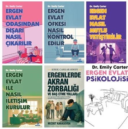 Ergen Evlat Psikolojisi 5'li Set / Dr. Emily Carter