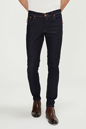 Erkek Slim Fit Likralı Jean Kot Pantolon