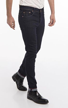 Erkek Slim Fit Likralı Jean Kot Pantolon