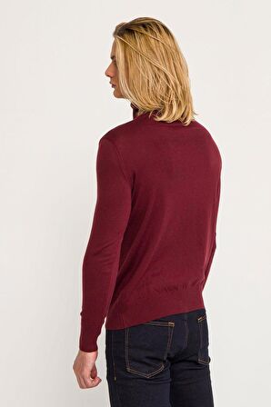 Erkek Regular Fit Uzun Kollu Boğazlı Kazak